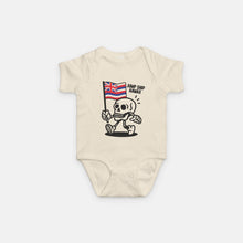Load image into Gallery viewer, lil human js hawaii dude onesie