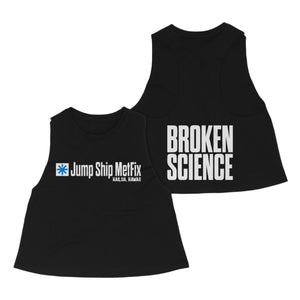 js metfix tee/crop tank