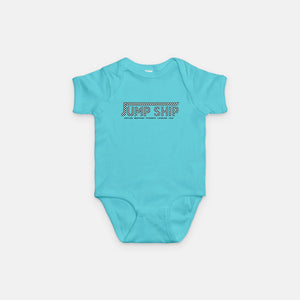 lil human checkered onesie